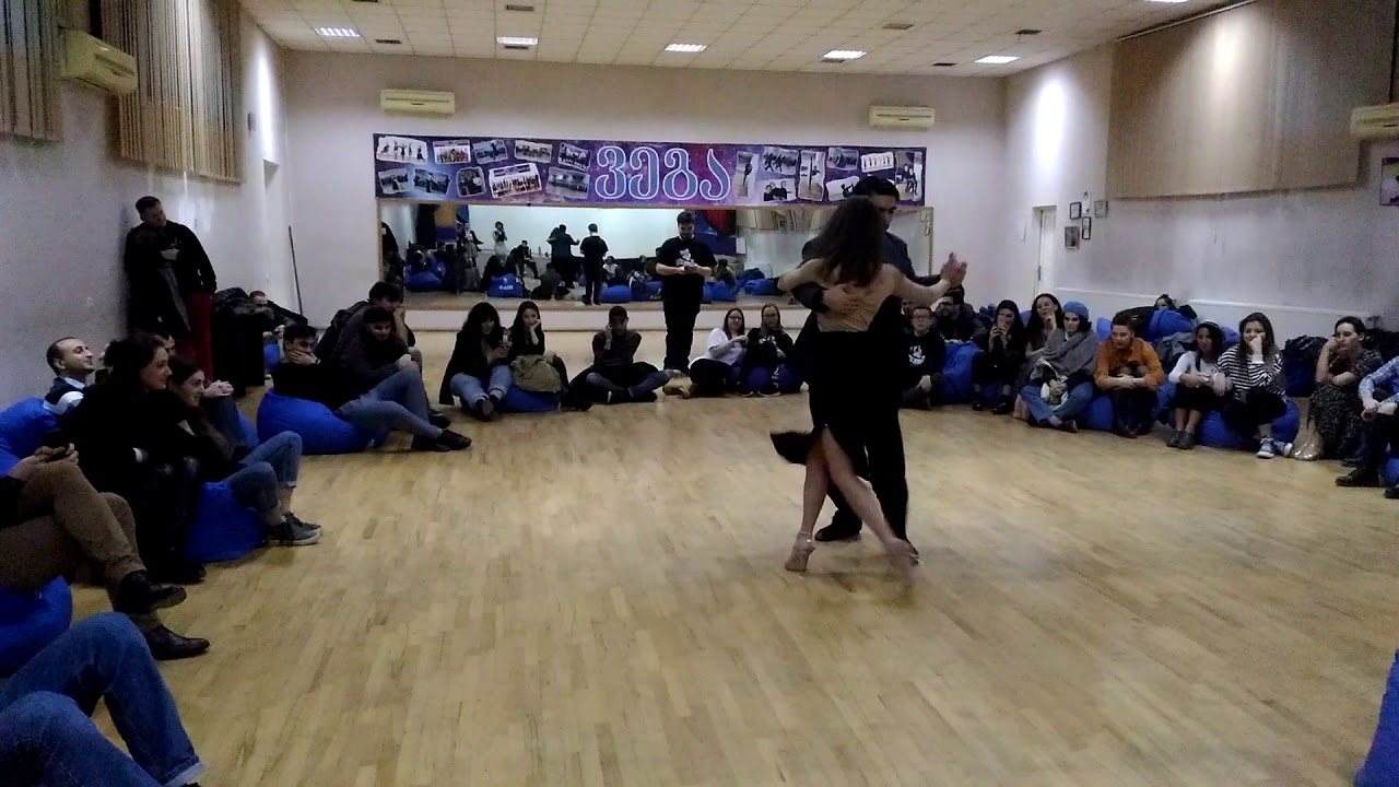 Tekla Gogrichiani y Julio Saavedra - A don Agustin Bardi - Pugliese instrumental