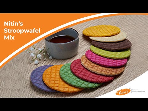 Nitin’s Stroopwafel Mix: Make delicious stroopwafel cookies effortlessly