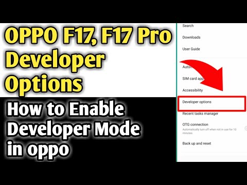 How to Enable OPPO F17, F17 Pro Developer Options | OPPO F17, F17 Pro Developer Mode Hidden Feature