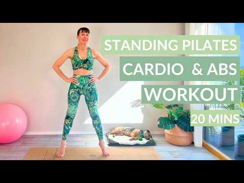 Standing Pilates Cardio & Abs Workout | 20 Min Dance Inspired Workout