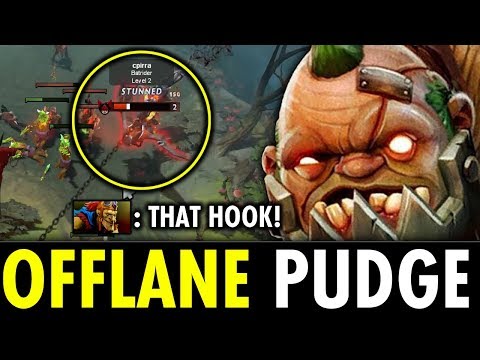 INSANE OFFLANE PUDGE with Most Accurate Hooks! You Guys will surprise! | Genius Pudge