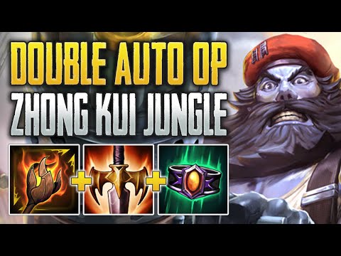 RING BUILD ZHONG SLAMS! Zhong Kui Jungle Gameplay (SMITE Conquest)