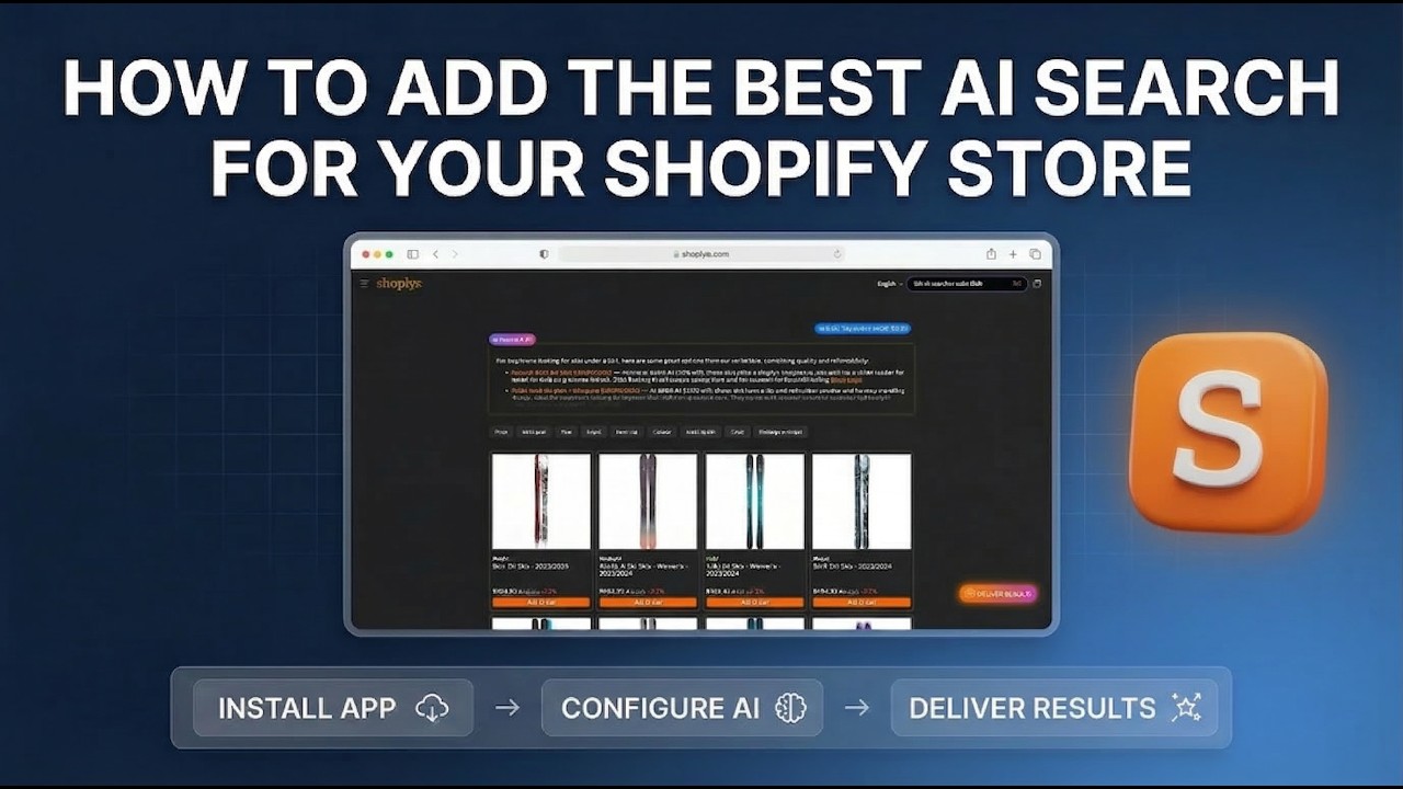 How to Add the Best AI Search for Your Shopify Store