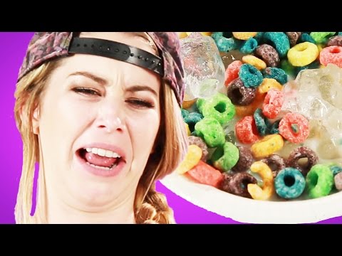 People Taste Test Normal Foods In Weird Ways Video