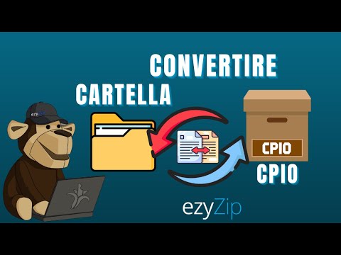 Come convertire una cartella in file CPIO