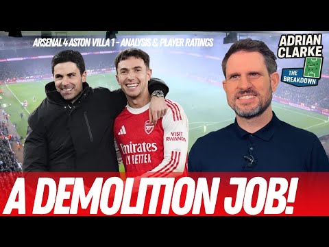 How Arsenal CRUSHED Aston Villa! Match Analysis | The Breakdown