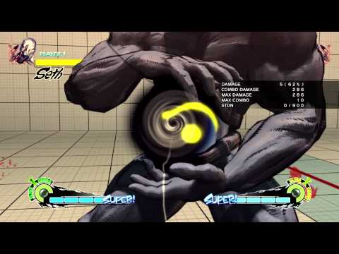 SSIV AE-Seth shows us how he combos into his ultra 1 Poonko loves it.