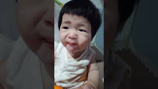 【可愛いすぎる♡】人生初めてのレモンで見たことない顔なったw【ゆいとぼーい】#かわいい #可愛い #baby #赤ちゃんのいる生活 #赤ちゃん