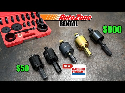 Rental vs $800 Wheel Bearing Press Tools