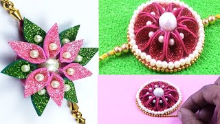 2 Amazing Rakhi Designs 2023 | Homemade Rakhi | आसान राखी बनाना सीखे - Easy DIY Rakhi Making Ideas