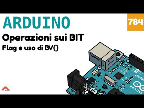 Operazioni con i bit e uso di BV con Arduino - Video 784