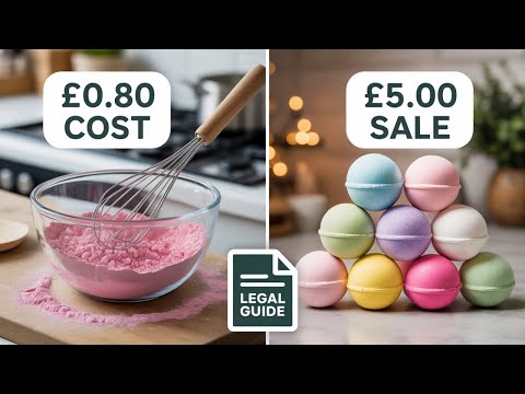 Start a Bath Bomb Business: Start This for Under £300 - low-cost business idea