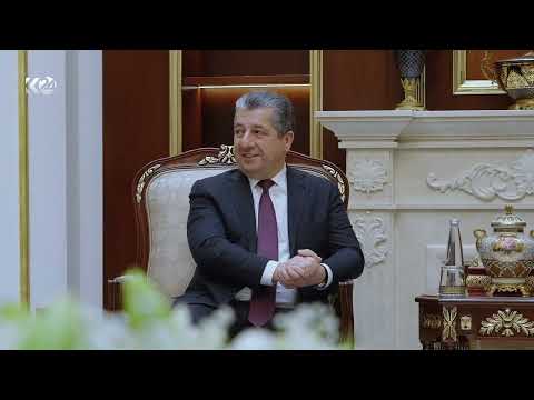 رئيس الوزراء مسرور بارزاني يجتمع مع مثنى السامرائي رئيس تحالف عزم 