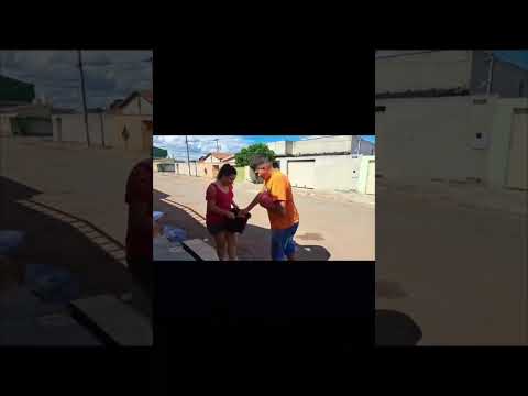 Lívia mais seu irmão Afonso em Papagaios -Minas Gerais