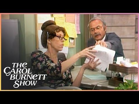 Cramped Office Space | The Carol Burnett Show Clip
