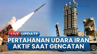 VIDEO Tembakan Sistem Pertahanan Udara Terlihat di Langit Teheran, Araghchi: Rakyat Iran Bersatu