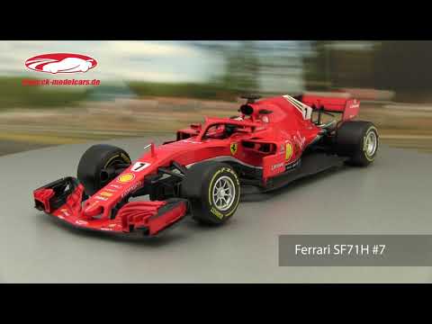 Bburago 1:18 Kimi Räikkönen Ferrari SF71H #7 formula 1 2018 Bburago 1:18 Kimi Räikkönen Ferrari SF71H #7 formula 1 2018