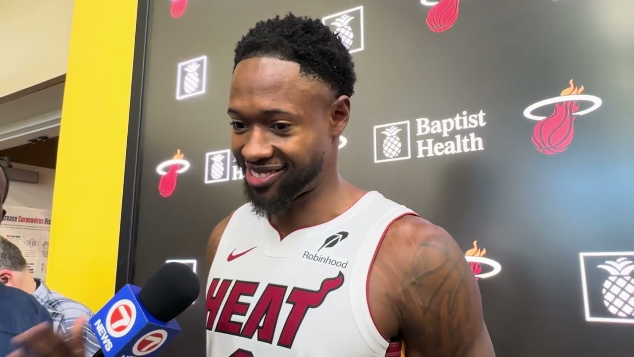 Haywood Highsmith interview at 2024 Miami HEAT media day
