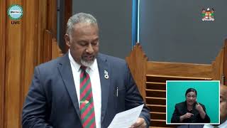 Minister for Rural  informs on when the upgrade on the road to Valewaqa Settlement in Vunilagi.