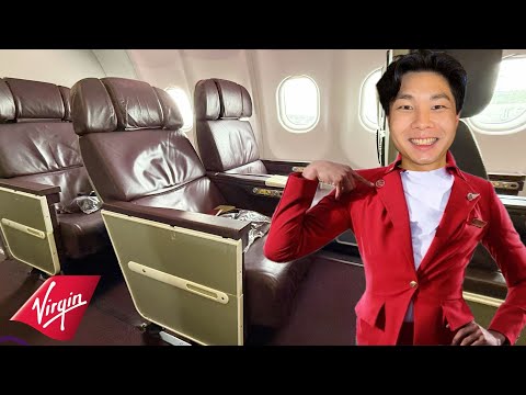 Flying The World's BEST PREMIUM ECONOMY Class onboard VIRGIN ATLANTIC 🇬🇧