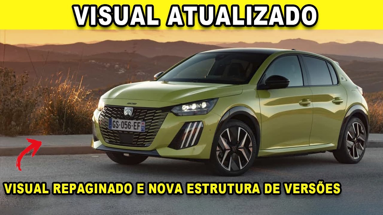 🚨NOVO PEUGEOT 208 2025 TEM PREÇOS PARTINDO DE R$ 77 MIL