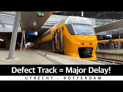 🇳🇱 This Is How Trains Get Delayed: Defect Track! CABVIEW Utrecht - Schiphol - Rotterdam 2025