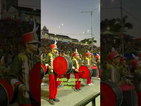 As bandas são a melhor parte do desfile 😍 #desfilecívico #igarassu #pernambuco #bandas #nordeste
