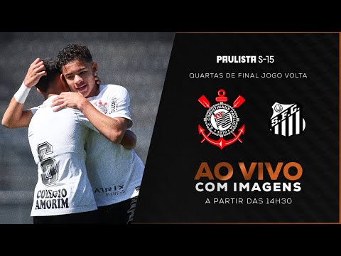 JOGO COMPLETO: CORINTHIANS 1 (3) x (2) 1 SANTOS | PAULISTÃO SUB-15 2025 | QUARTAS DE FINAL - VOLTA