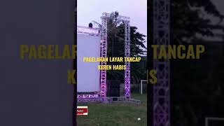 Download lagu PAGELARAN LAYAR TANCAP KEREN HABIS #shorts mp3