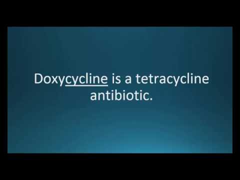 Doxycycline Monohydrate Usp