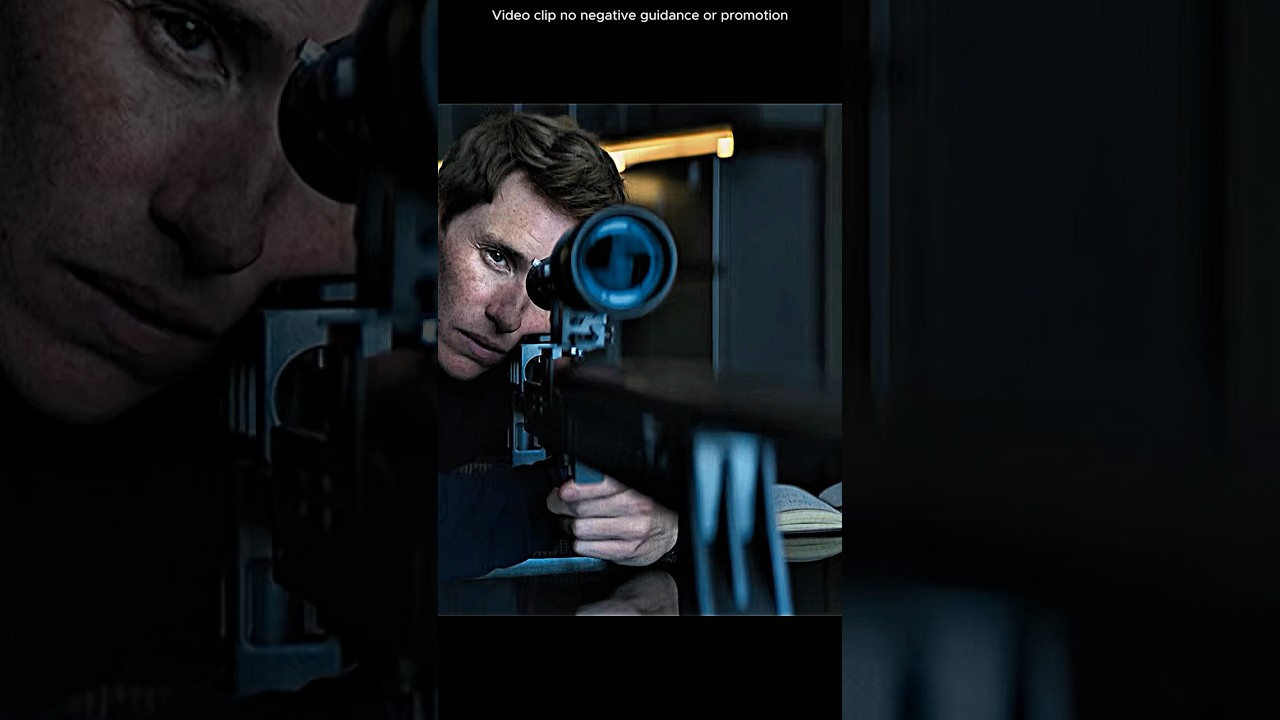 He successfully shoots a target 3,000 meters away by adjusting his sniper rifle #shorts