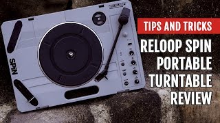 Video thumbnail for Review: Reloop SPIN Portable Turntable | Tips and Tricks by DJcityTV
