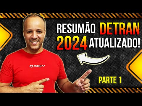 RESUMÃO DETRAN 2024 #provadetran  #detran2024 #simuladodetran2024