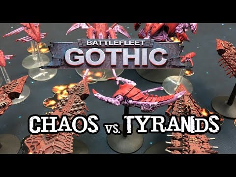 Throwback Thursdays Ep 111 - Battlefleet Gothic - Tyranids vs. Chaos