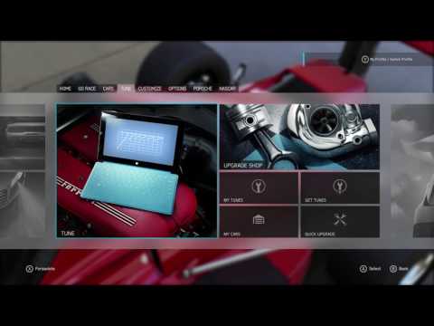 13 - Extras: Tuning Menu - Suspension Tuning in Forza Motorsport
