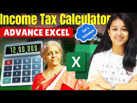 How to Make an Income Tax Calculator in Excel? | New Tax Regime 2025-26