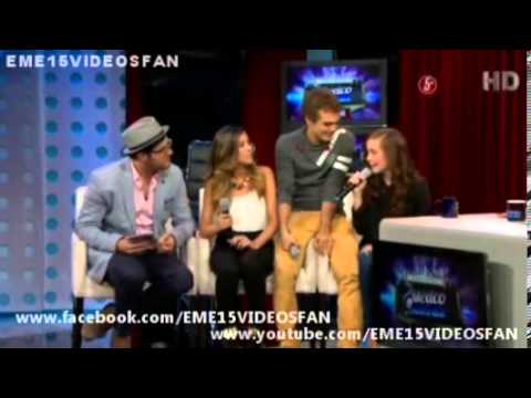 EME15 en Mexico Suena de Noche - Entrevista sobre Wonderland Live y cantan Diferente [17/Mayo/2013]
