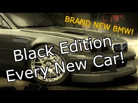 NFS Most Wanted: Black Edition - EVERY NEW CAR!