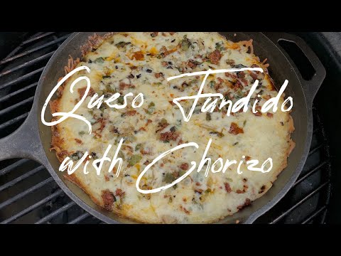 Queso Fundido with Chorizo Recipe | Queso Fundido con Chorizo Recipe | The Barbecue Lab 4K