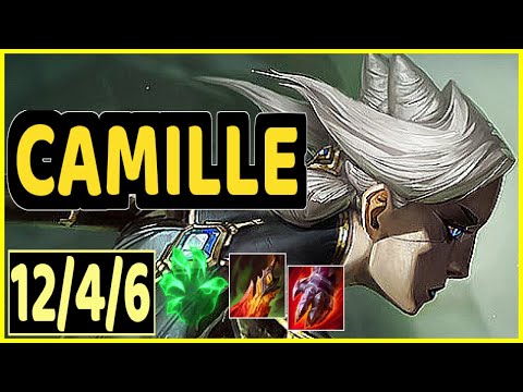 CAMILLE VS GANGPLANK - 12/4/6 KDA TOP GAMEPLAY MASTER I