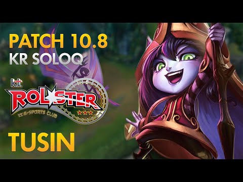KT Rolster Tusin - Support: Lulu vs Thresh - KDA 3/0/25