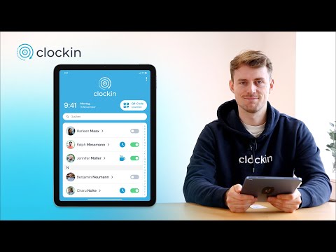 Zeiterfassung per Tablet-Terminal – Arbeitszeiten mehrerer Mitarbeiter an einem Ort erfassen