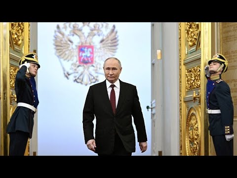 Владимир Путин в 5-й раз вступил в должность президента России