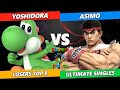 Supernova 2024 TOP 8 Yoshidora Yoshi Vs Asimo Ryu Smash Ultimate Tournament