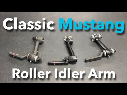 Opentracker Racing Products Roller Idler Arm Upgrade for a Classic Mustang to Improve Steering