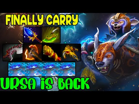 URSA CARRY IS BACK - THE MOST INTENSE TEAM FIGHT - DOTA 2 GAMEPLAY