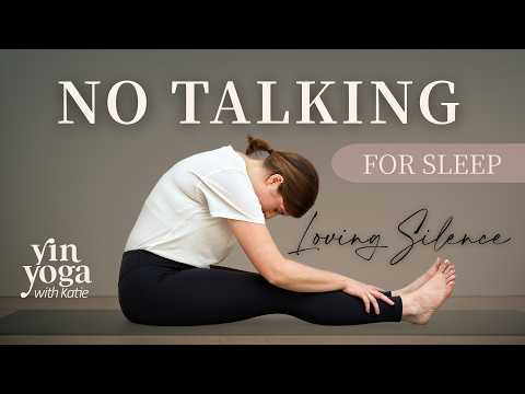 Yin Yoga for Sleep | No Talking, Bedtime Practice 30 Min
