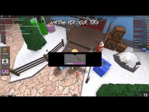Unboxing The Chroma Gingerblade In Roblox Mm2 Apphackzone Com - roblox golden luger