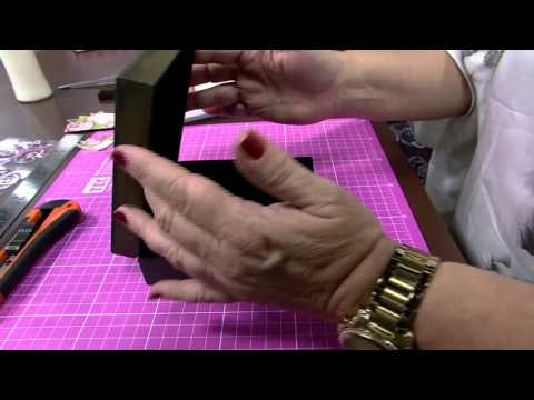 Mulher.com 07/04/2015 - ANDREA TINOCO MINI PORTA JOIAS SCRAP DECOR PT1