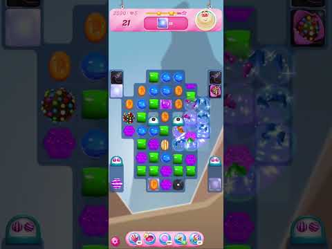 Candy Crush Saga level-2500//without boosters 